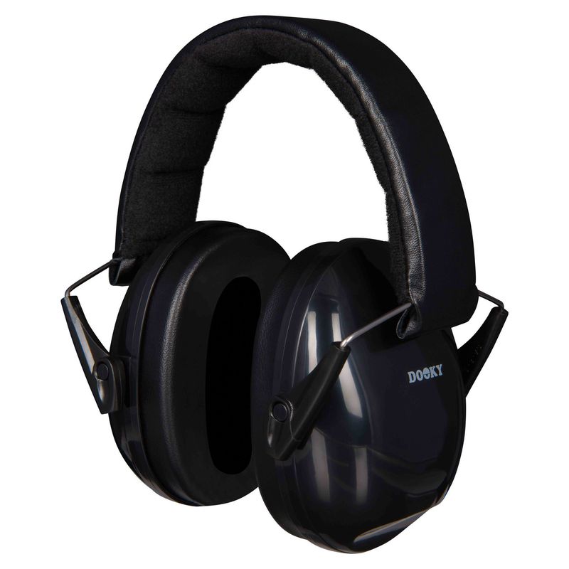 DOOKY CASCOS ANTIRUIDO JUNIOR +3 AÑOS color NEGRO