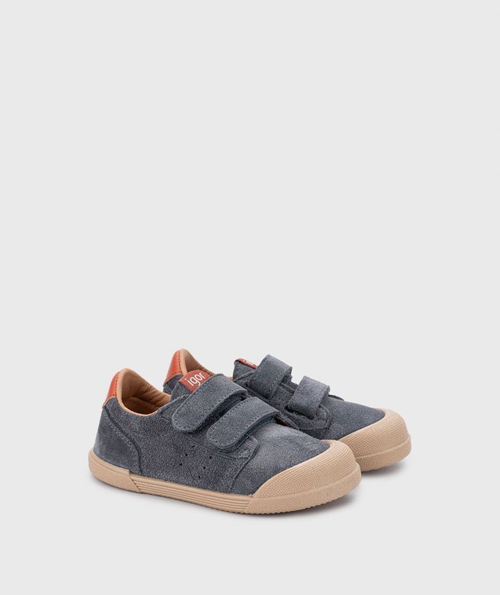 IGOR TENNIS SUEDE color GRIS AZ.