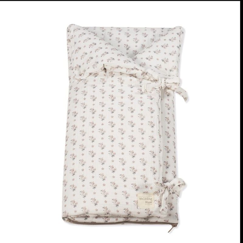 WALKING SACO CAPAZO BOTTON FLORES