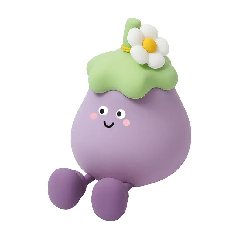 INNOGIO LUZ NOCTURNA SILICONA EGGPLANT