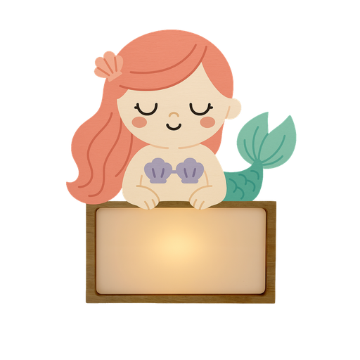 VINTIUN LAMPARA SIRENA PERSONALIZADA