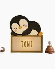 VINTIUN LAMPARA PINGÜINO PERSONALIZADA