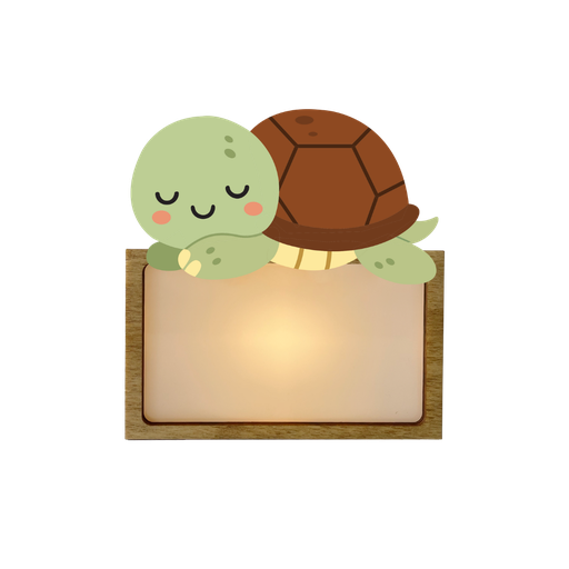 VINTIUN LAMPARA TORTUGA PERSONALIZADA