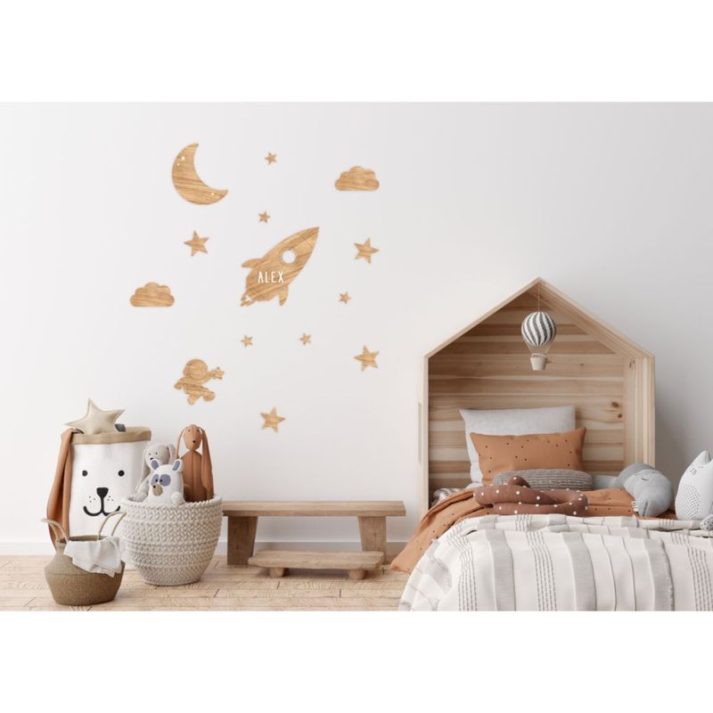 VINTIUN DECORACIÓN PARED modelo COHETE