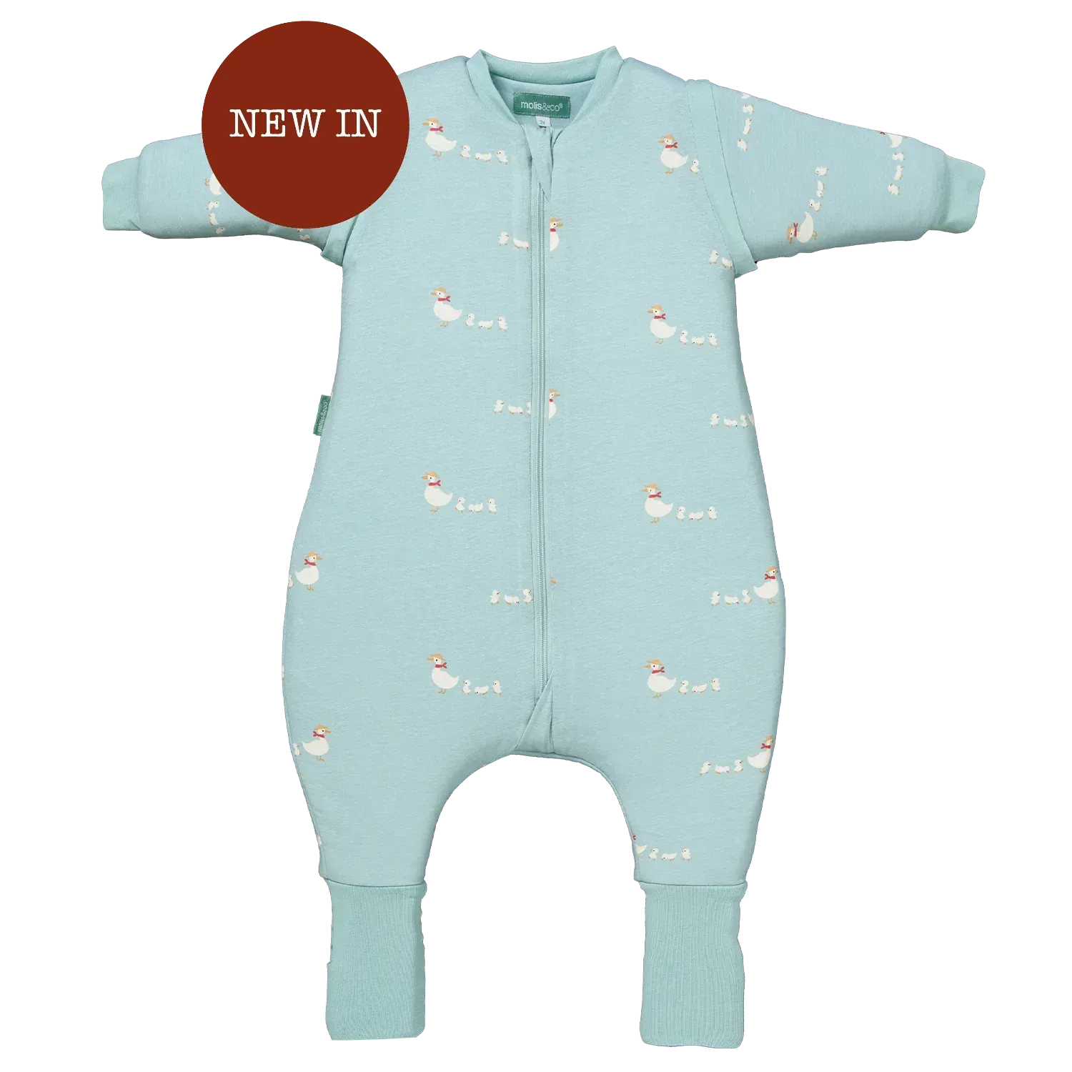 MOLIS SACO DORMIR MANGAS/CALCETINES TOG 2.5 color DUCK FAMILY