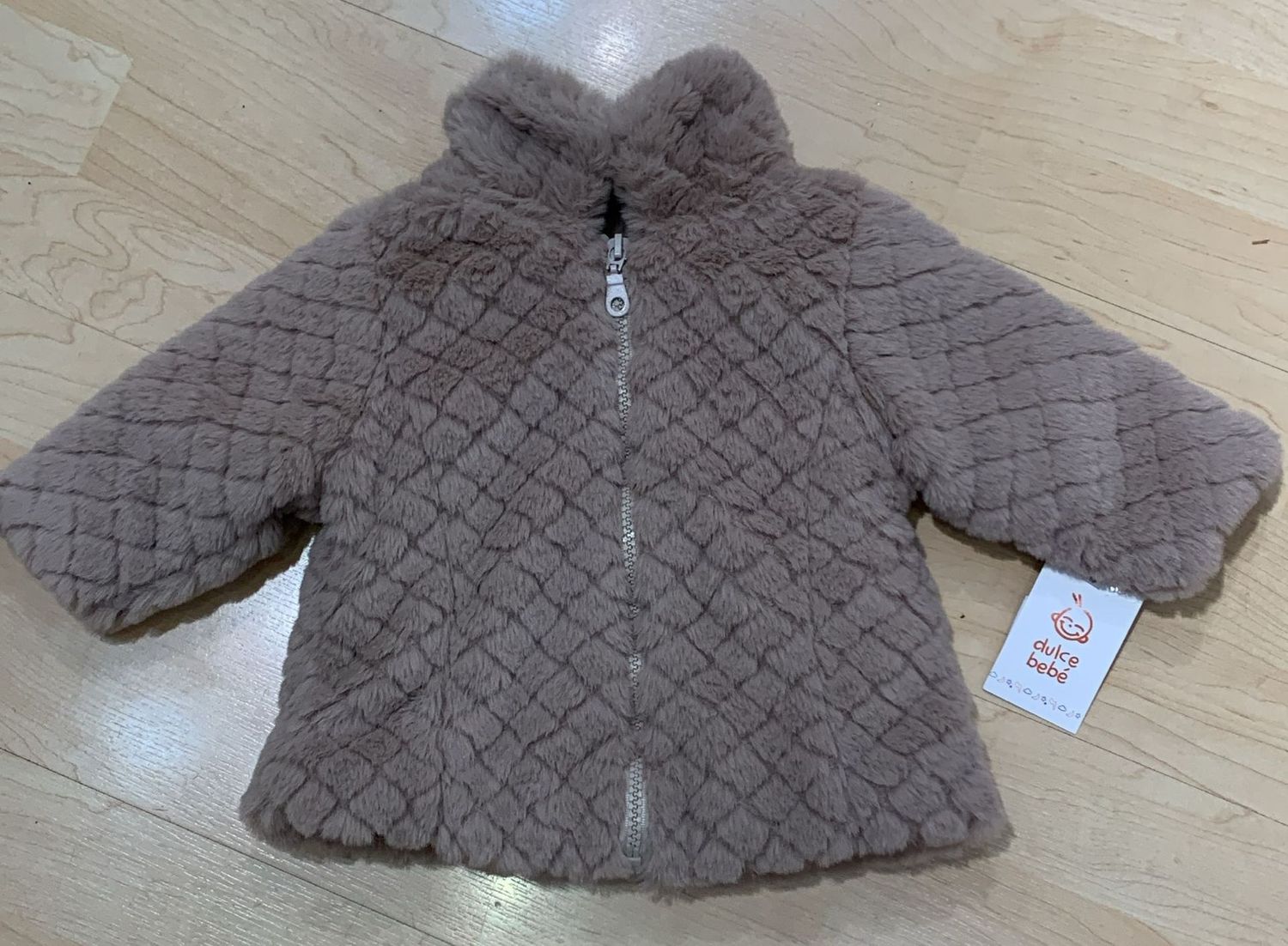 BABYBOL CHAQUETA PELO SIN CAPUCHA color ARENA