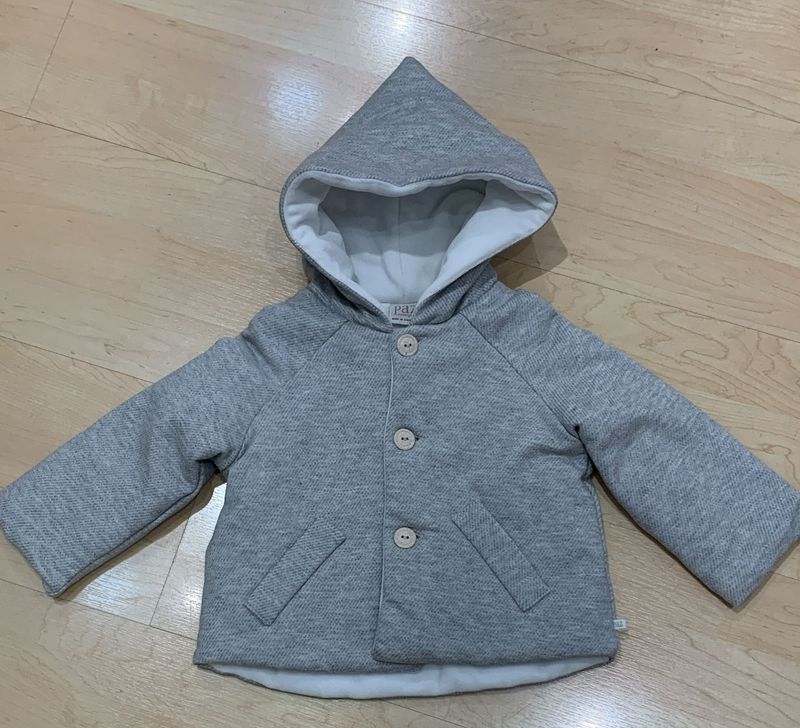 PAZ RODRIGUEZ CHAQUETA GRIS interior PELITO CORTO PAZ RODRIGUEZ CHAQUETA GRIS interior PELITO CORTO