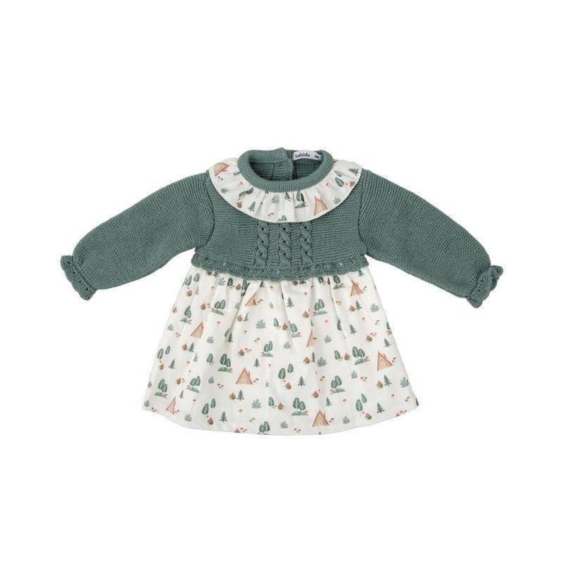 BABIDU VESTIDO+CAPOTA Fiordo