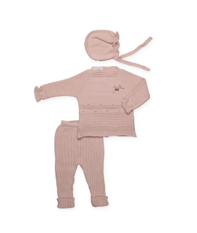 JULIANA CONJ. TRICOT+CAPOTA Destello