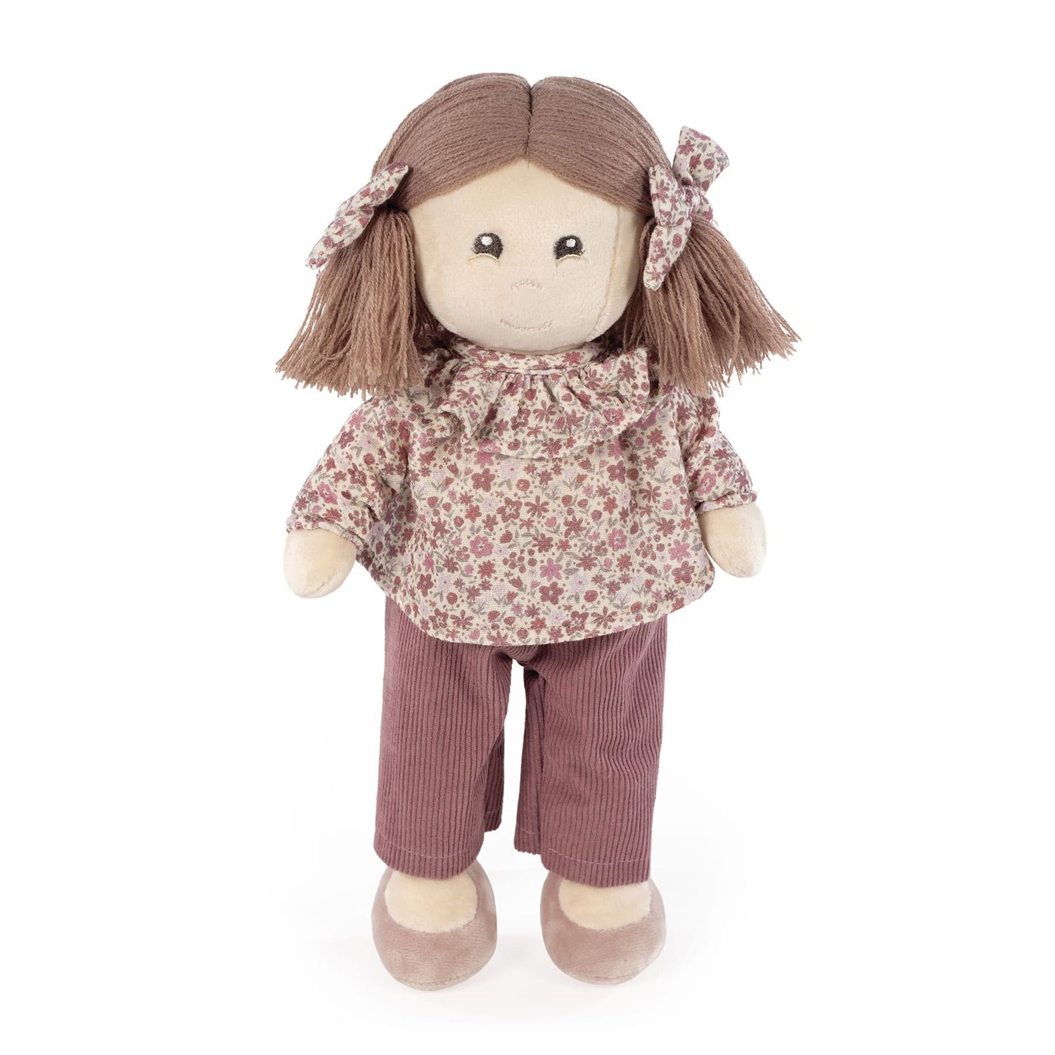 PASITO A PASITO BIBI CHERRY FLORES muñeca de trapo * consultar fecha entrega *