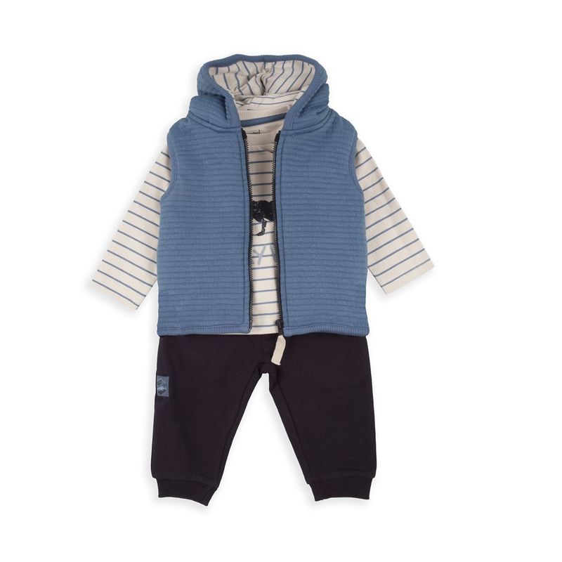 BABYBOL CONJUNTO 3 PIEZAS. CON CHALECO