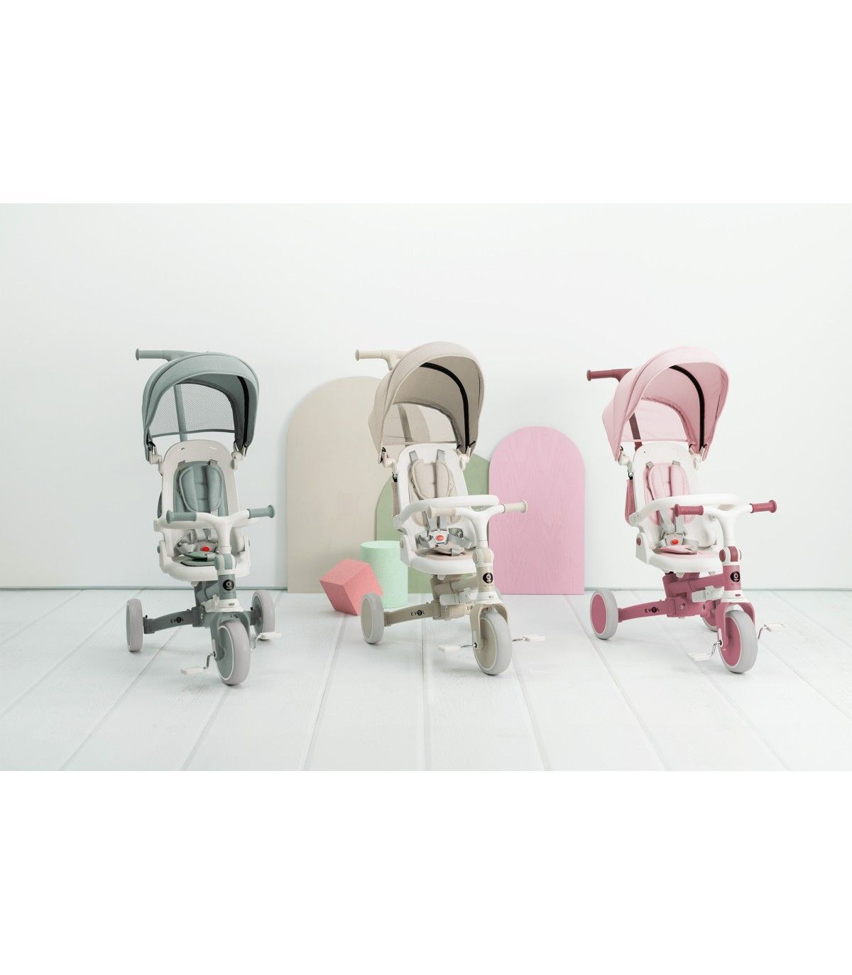 OLMITOS TRICICLO EVOLUTIVO EVOL varios colores