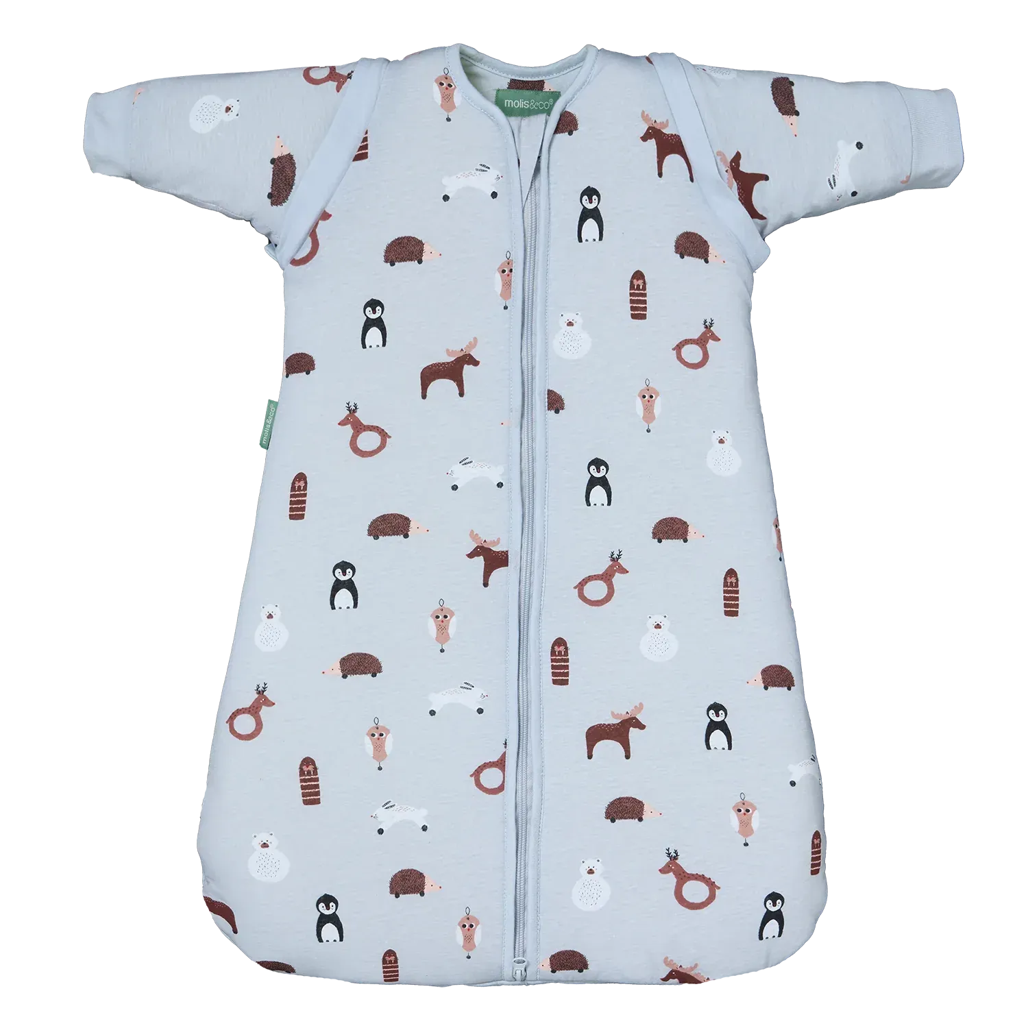 MOLIS SACO DORMIR MANGAS TOG 2.5 Winter Animals MOLIS SACO DORMIR MANGAS TOG 2.5 Winter Animals