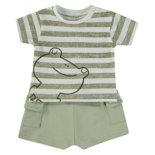 BABYBOL CONJUNTO RAYAS RANITA