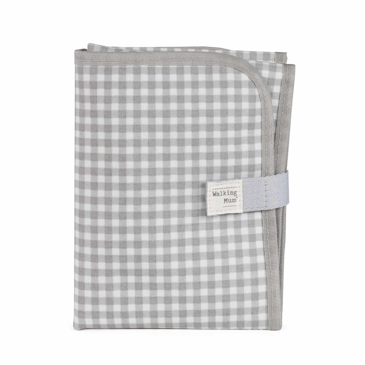 WALKING MUM I LOVE VICHY GRIS cambiador WALKING MUM I LOVE VICHY GRIS cambiador