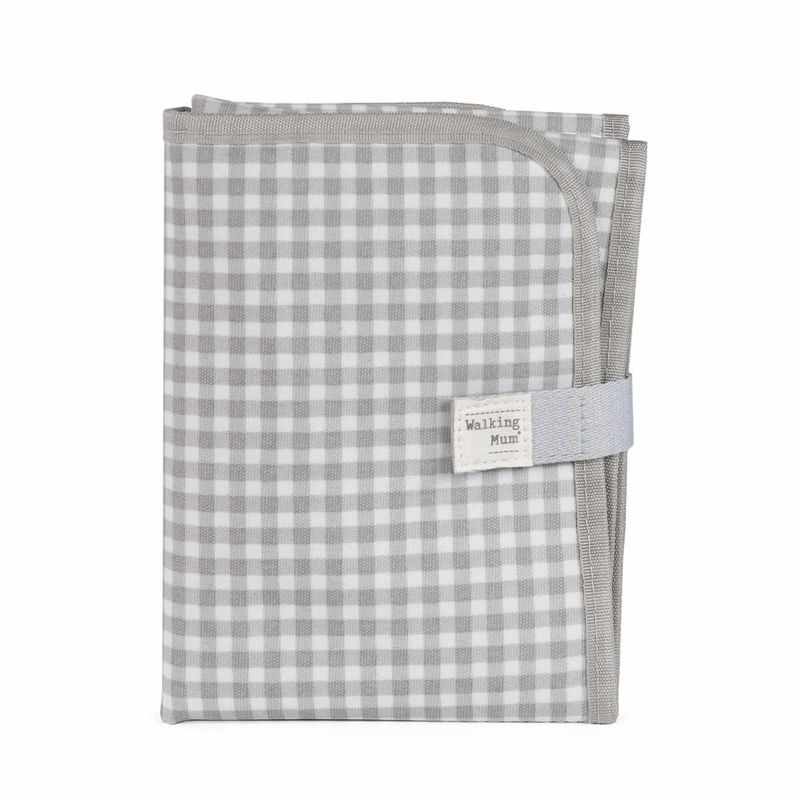 WALKING MUM I LOVE VICHY GRIS cambiador WALKING MUM I LOVE VICHY GRIS cambiador