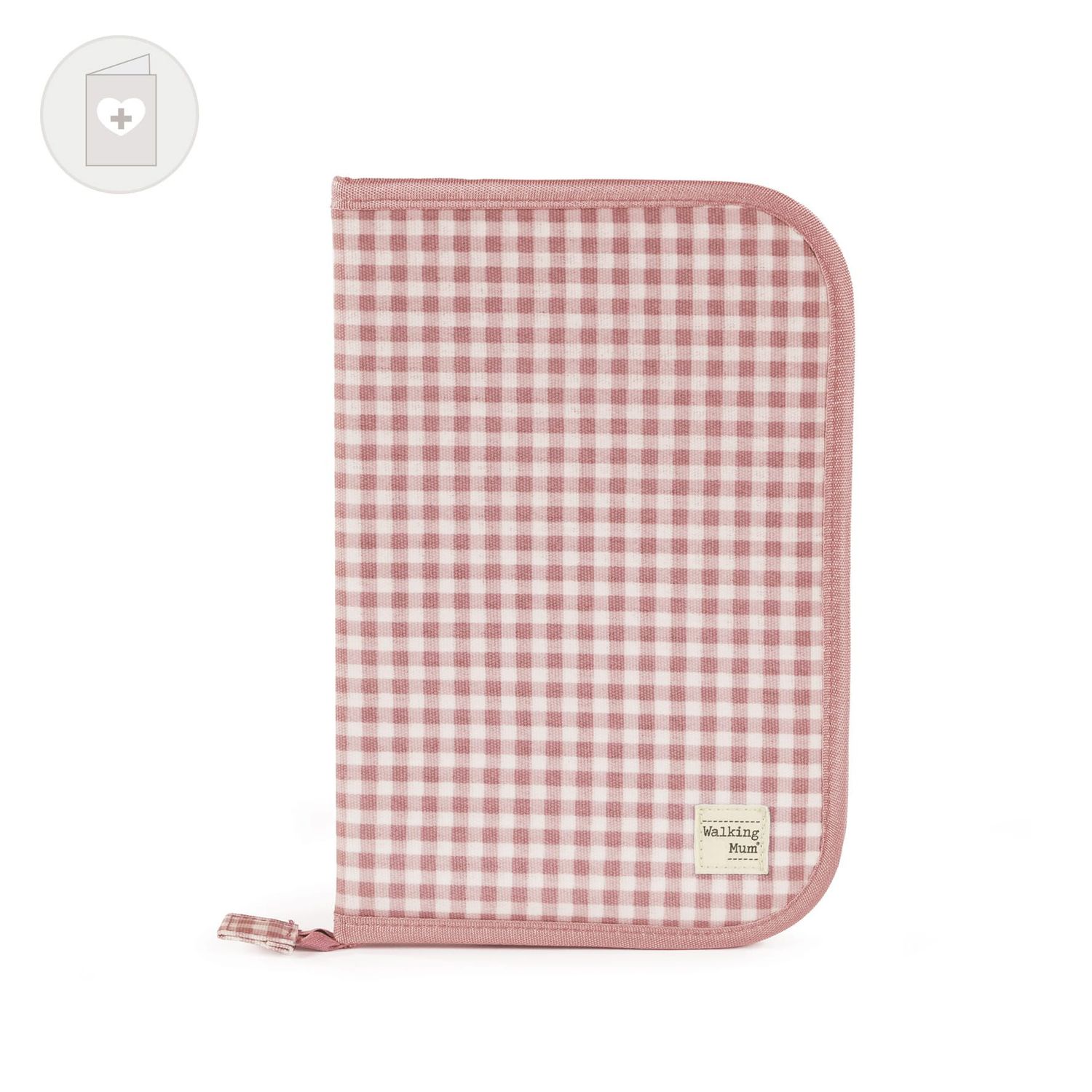 WALKING MUM I LOVE VICHY ROSA portadocumentos * consultar fecha de entrega *