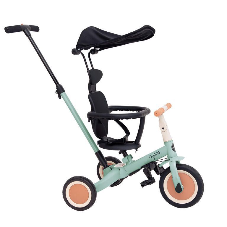 TRICICLO EVOLUTIVO GYRO+ OLMITOS color GREEN