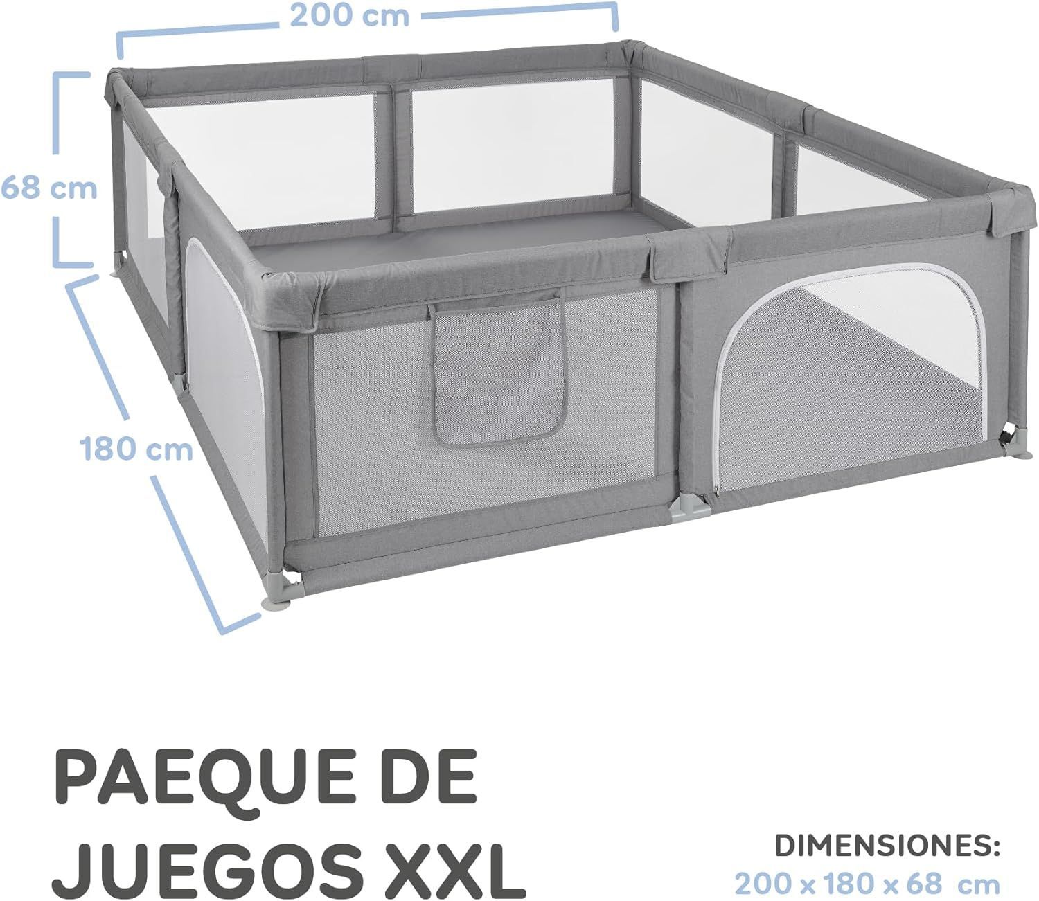 MS PARQUE XXL ( 180 x 200 cm. ) MS PARQUE XXL ( 180 x 200 cm. )