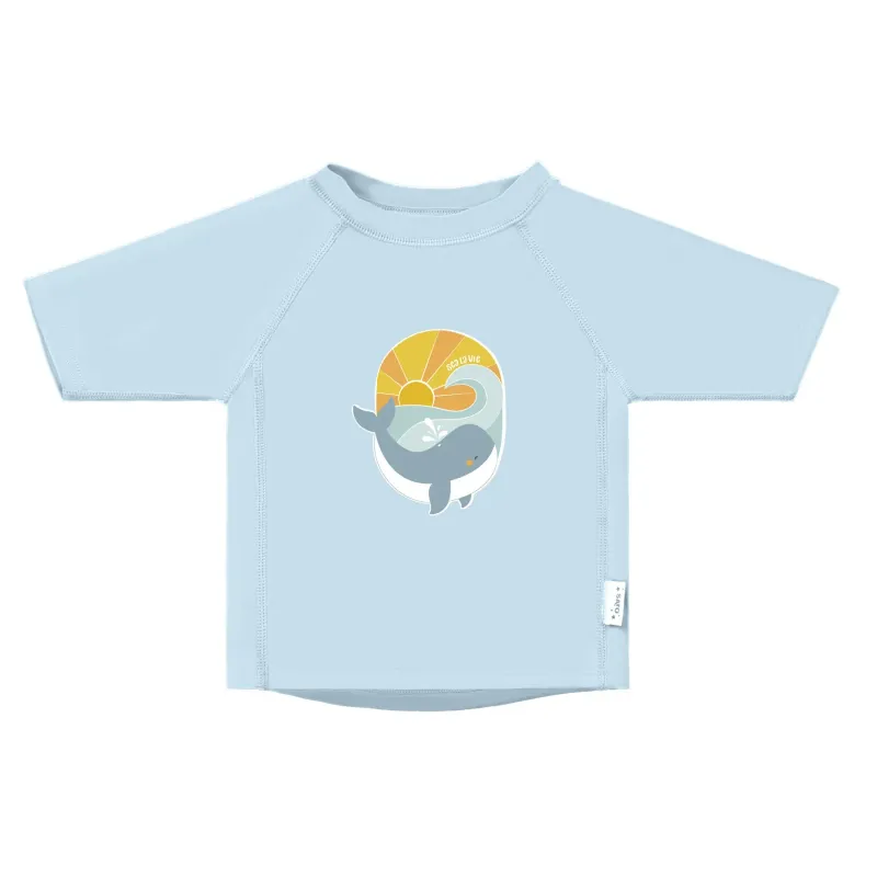 SARO CAMISETA PROTECCIÓN SOLAR color BALLENA AZUL