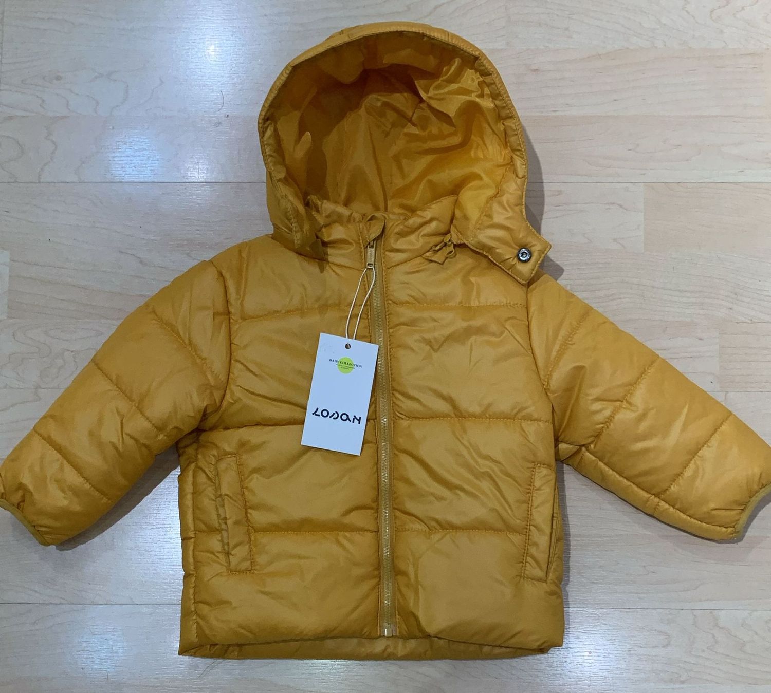 LOSAN CHAQUETA ACOLCHADA CON CAPUCHA DESMONTABLE *solo talla 9-12 meses *