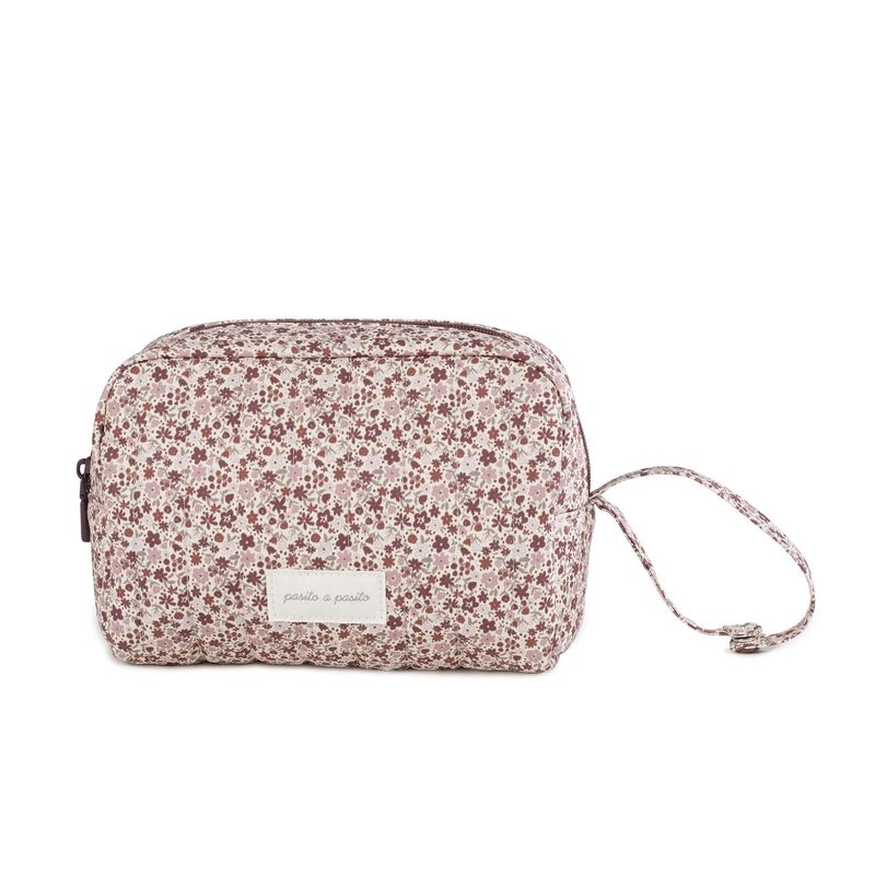 PASITO A PASITO NECESER CHERRY FLORES * consultar fecha entrega *