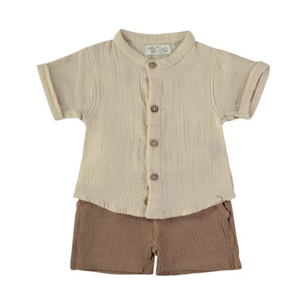 BABYBOL CONJUNTO CAMISA + BERMUDAS