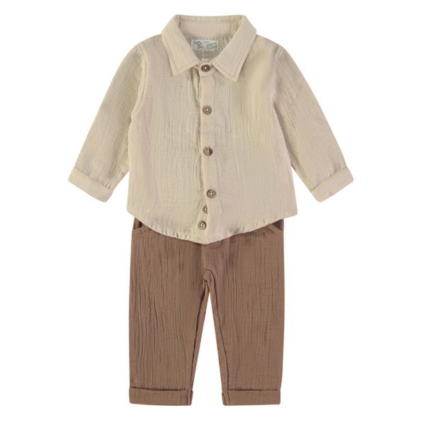 BABYBOL CONJUNTO CAMISA + PANTALON