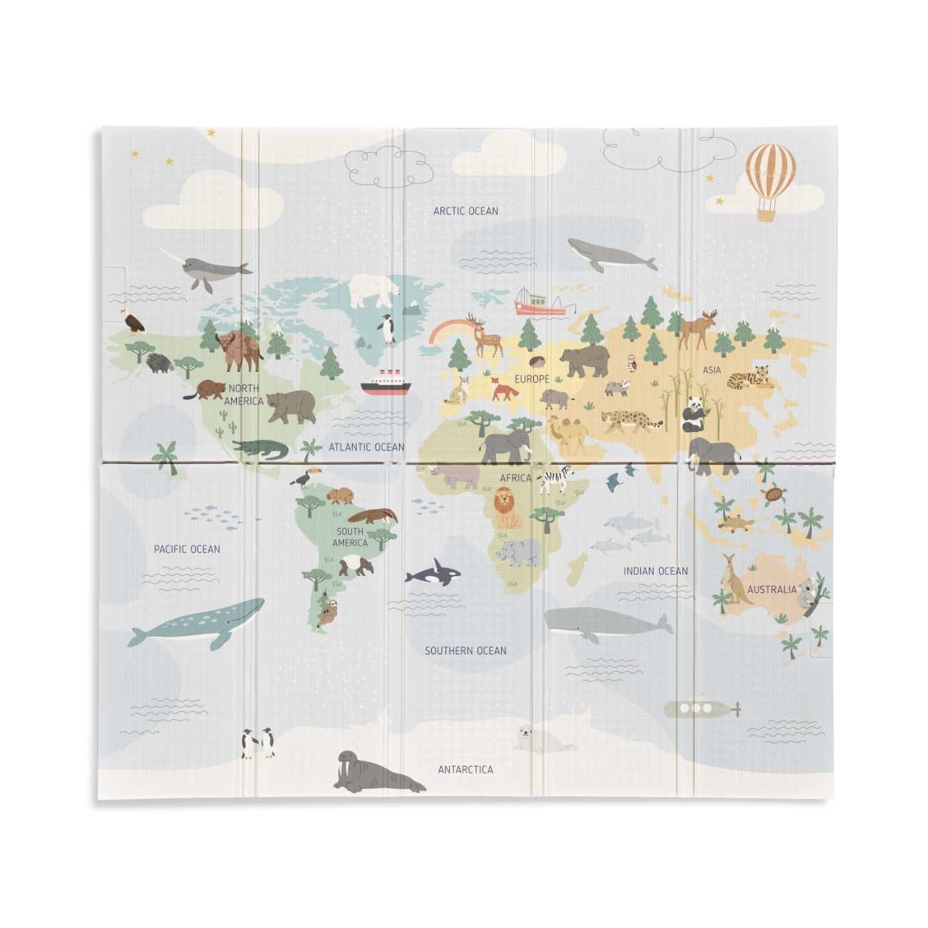 MS ALFOMBRA JUEGOS FANCY 180*200 cm. color Mundi ( grosor 1.5 cm. )