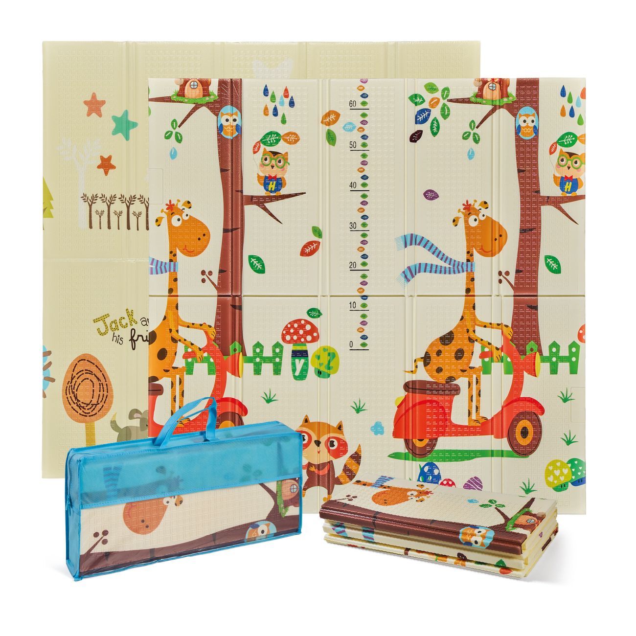 MS ALFOMBRA TRENDY 120*120 o 120*180 cm.  color Cebra/Jirafa