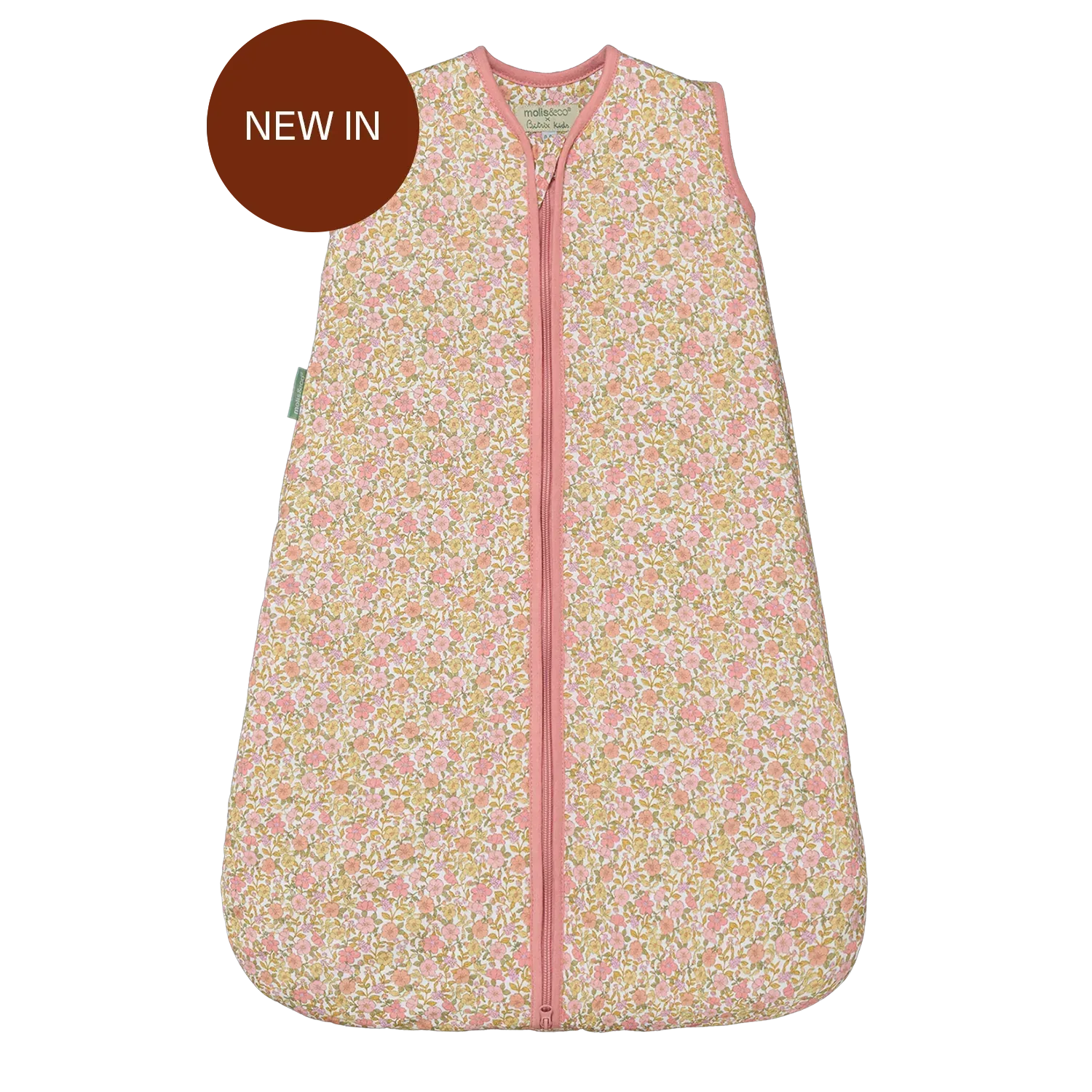 MOLIS SACO DORMIR TOG 1 color Spring Garden. Talla 0-6 meses