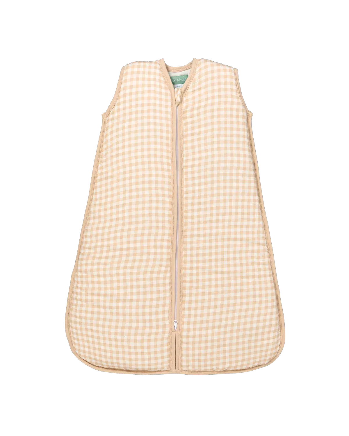 MOLIS SACO DORMIR TOG 1 color Vichy Sand. Talla 0-6 meses