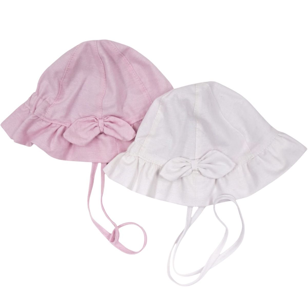 MIRALLES GORRITO CON LAZO ( blanco o rosa )