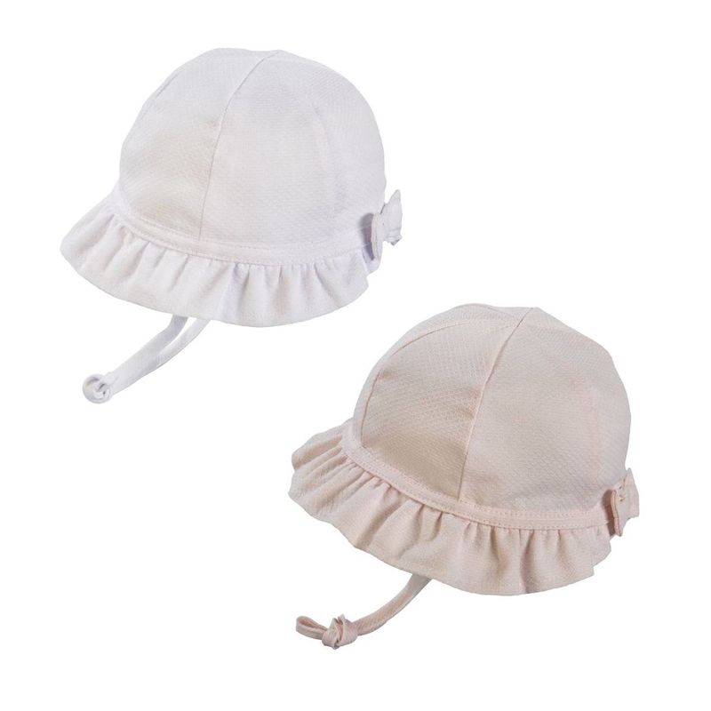 MIRALLES GORRITO CON LAZO ( Blanco o Rosa )
