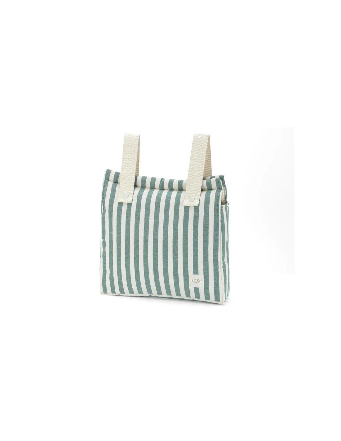 BOLSO PANERA STRIPE KOKU BABY color Rayas VERDE GREEN * consultar fecha entrega * BOLSO PANERA STRIPE KOKU BABY color Rayas VERDE GREEN * consultar fecha entrega *