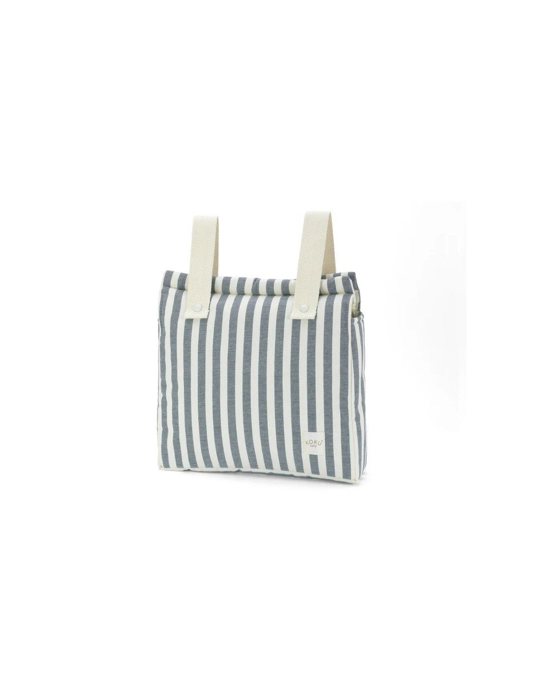BOLSO PANERA STRIPE KOKU BABY color Rayas NAVY BLUE
