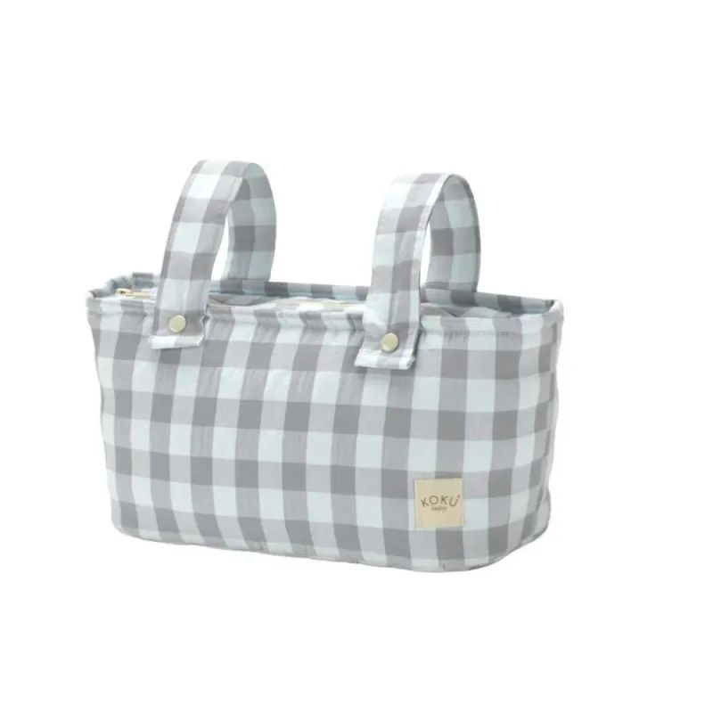 BOLSO MINI VICHY KOKU BABY color GRIS * consultar fecha entrega *