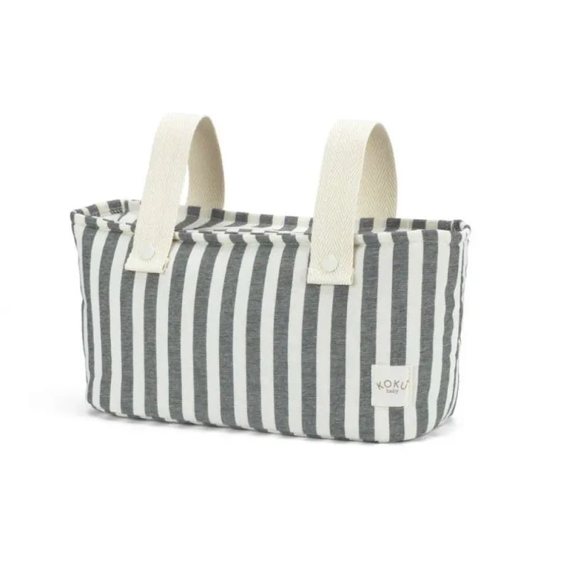 BOLSO MINI STRIPE KOKU BABY color Rayas GREY