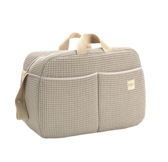 BOLSO MATERNAL WAFFLE KOKU BABY color TOPO
