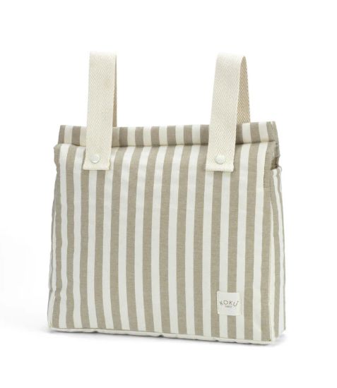 BOLSO PANERA STRIPE KOKU BABY color Rayas TOPO