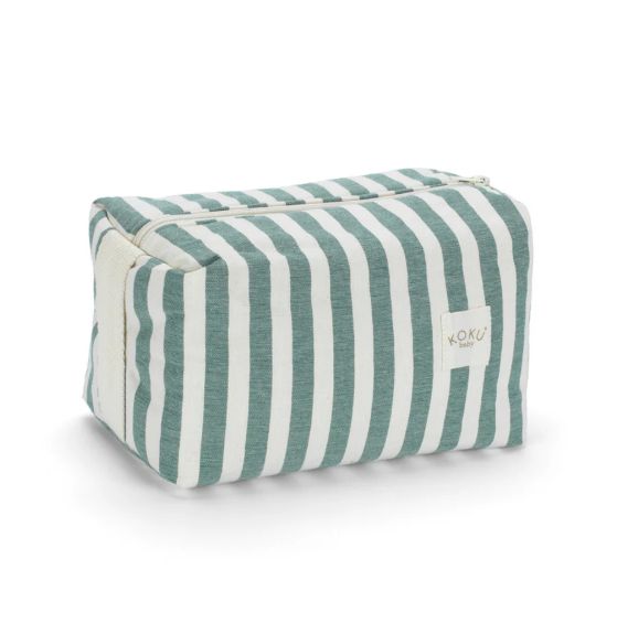 NECESER STRIPE KOKU BABY color Rayas VERDE GREEN NECESER STRIPE KOKU BABY color Rayas VERDE GREEN