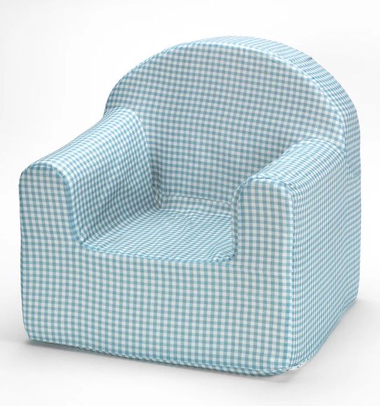 SILLÓN INFANTIL KOKU BABY color VICHY CELESTE