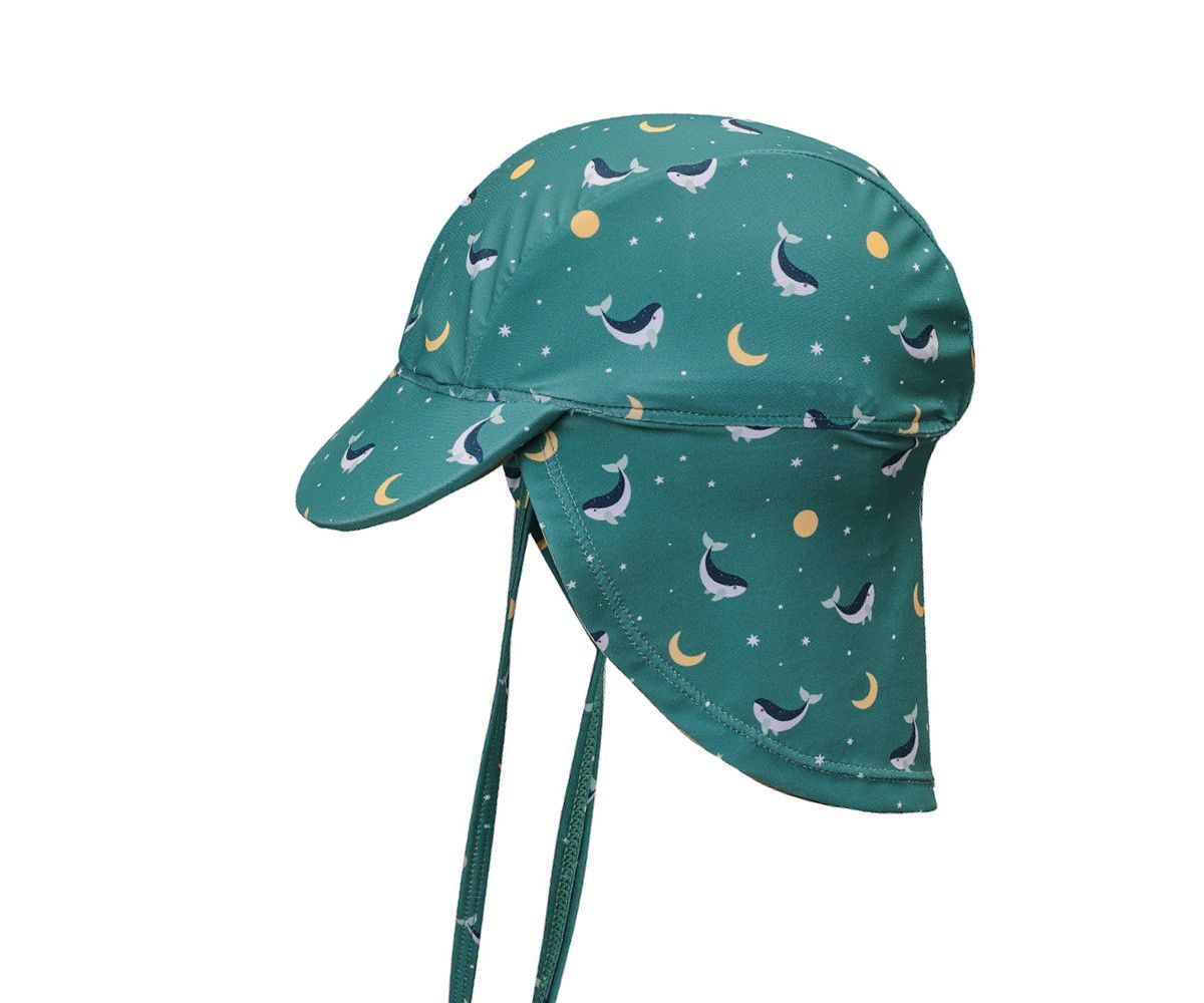 GORRO PROTECCIÓN SOLAR WHALE TEAL MONNEKA