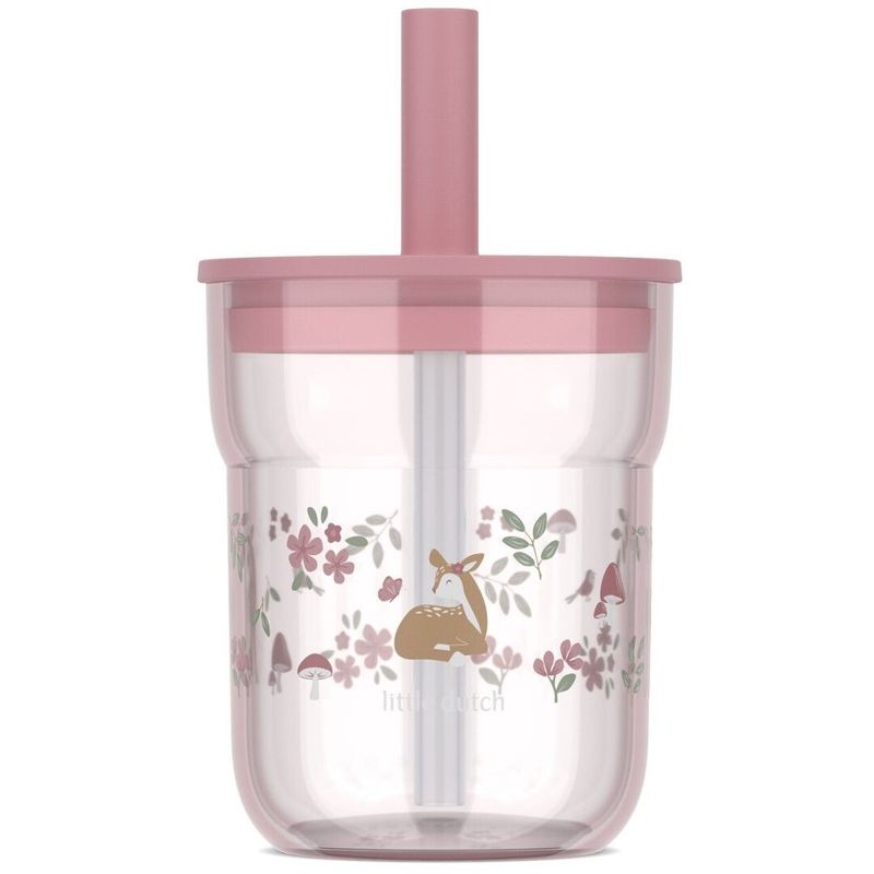 VASO CON PAJITA FAIRY GARDEN LITTLE DUTCH