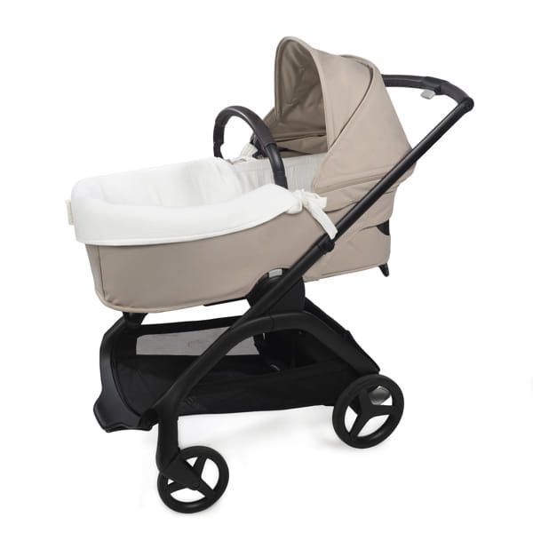 INTERIOR CAPAZO DUAL + BAJERA LITTLE BLOOM BLANCO PASITO A PASITO