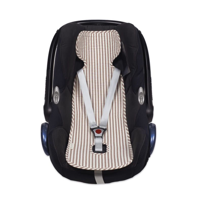 COLCHONETA SILLA AUTO PRALINE RAYAS MOKA WALKING MUM COLCHONETA SILLA AUTO PRALINE RAYAS MOKA WALKING MUM