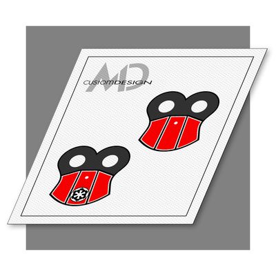 Stormtrooper Pauldrons czerwone