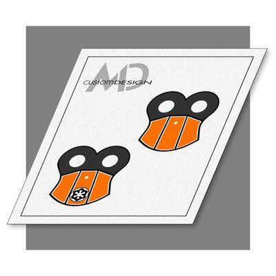 Stormtrooper Pauldrons pomarańczowe