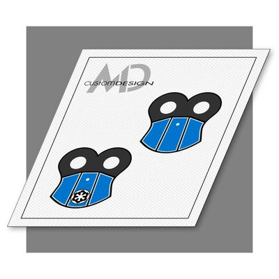 Stormtrooper Pauldrons niebieskie