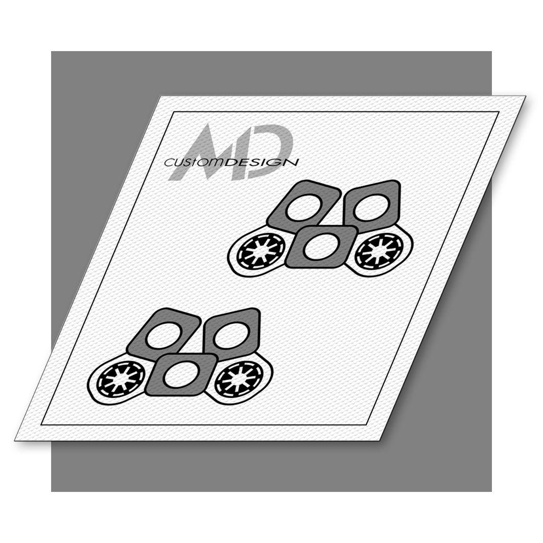 Plain Clone Trooper Shoulders Pauldrons